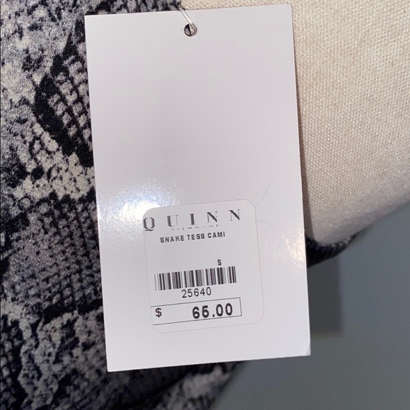 NWT Bishop + Young Tessa Snakeskin Racerback Camisole Tank Top - S - Picture 12 of 16